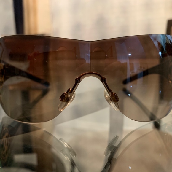 Authentic Chanel 4145 Brown Sunglasses